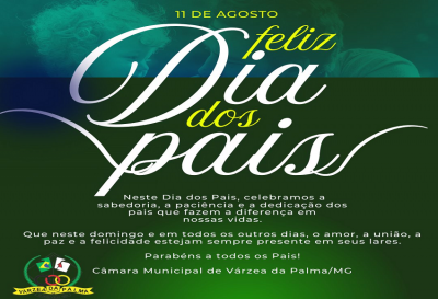 FELIZ DIA DOS PAIS !